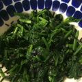 sananaキッチン's cooksnap of when they made ほうれん草と海苔のおひたし？.