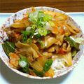 irunon's cooksnap of when they made 豚バラ肉とたっぷり野菜の丼。.