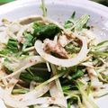 クックS0MY5X☆'s cooksnap of when they made ヘルシー☆ささみと水菜のサラダ.