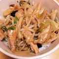foglia5655's cooksnap of when they made 豚と野菜の味噌丼♪*°.