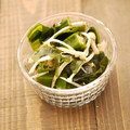 milk＊crown's cooksnap of when they made ねばつる♪えのきとオクラの副菜.