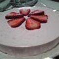 つるちゃ's cooksnap of when they made イチゴのとろけるレアチーズケーキ.