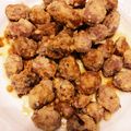 KV62's cooksnap of when they made ！名古屋手羽先風味揚げ豆♪.