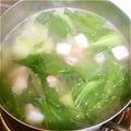 はな0419's cooksnap of when they made ちんげん菜で中華スープ.