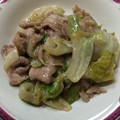 yako1031's cooksnap of when they made 豚こまとレタスのとろみ炒め.