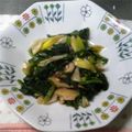 にら玉丼's cooksnap of when they made 風邪対策に★　ほうれん草炒め.