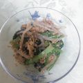 カメカメ～♪'s cooksnap of when they made 小松菜のゴマポンナッツ和え♬.