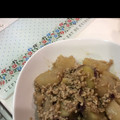 かおりんぱんだ's cooksnap of when they made 大根とさつま芋のそぼろあんかけ＊圧力鍋.