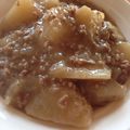 トマポテ's cooksnap of when they made 大好きな母の味❤大根のそぼろ煮.