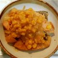 ☆☆ゆきうさぎ☆☆'s cooksnap of when they made サーモンとじゃがいもの味噌バター蒸し.