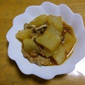 書セラピスト流香's cooksnap of when they made 豚バラ肉と大根のふわとろ煮.