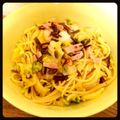 ayaly＊'s cooksnap of when they made 白菜の和風パスタ(人´ω｀*).