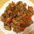 saeca84's cooksnap of when they made 豚肉と牛蒡の甘辛炒め♪.