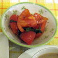 kinmaru's cooksnap of when they made トマトと大葉の和風マリネ.