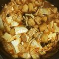 なまけもの612's cooksnap of when they made 簡単キムチ鍋♡しめはリゾット.