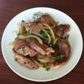 ＊はちおさん＊'s cooksnap of when they made ビールに合う！心臓（ハツ）の旨塩炒め.