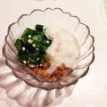 なつき☆ミ's cooksnap of when they made オクラ、納豆、山芋のネバネバ3兄弟.