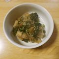せつみか's cooksnap of when they made カブの葉の炒め煮♪.
