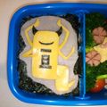 ☆大夢☆＠ママ's cooksnap of when they made 妖怪ウォッチ キャラ弁 一旦ごめん 簡単.
