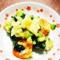 ポコポコまま's cooksnap of when they made ampm風　えびとブロッコリーのサラダ.