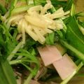 みっぺチャン's cooksnap of when they made シャキシャキ水菜の和風サラダ.