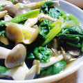 あすでふ's cooksnap of when they made 柚子胡椒風味　えのき・ニラのお浸し.
