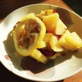 小田＊和子's cooksnap of when they made 母のおやつ♡さつまいもりんごレーズン甘煮.