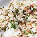 ＊ろあ＊'s cooksnap of when they made 青のり明太子の彩りおにぎり♪.