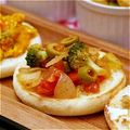 ももん８'s cooksnap of when they made ワインに合います、ブルスケッタ♪.