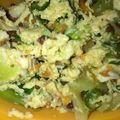 す1222's cooksnap of when they made チンゲン菜人参ピーマンのカレー卵炒め☆.