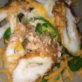す1222's cooksnap of when they made レンジで人参ピーマンちくわの煮物.