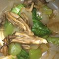 す1222's cooksnap of when they made 舞茸・チンゲン菜・玉ねぎ　オイスター炒め.
