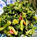 はりnezumi's cooksnap of when they made 簡単★春菊とひじきのマヨネーズあえ★.