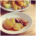 もぐり's cooksnap of when they made 母から伝わる＊イカと大根の煮物.