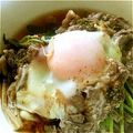 チなつ's cooksnap of when they made 簡単！牛きのこ蕎麦.