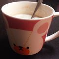 milkyway1's cooksnap of when they made 甘い幸せ♡ホワイトチョコｉｎカフォオレ♡.