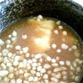 梨パフェ♪'s cooksnap of when they made お正月汁物！余ったお餅でお雑煮風みぞれ汁.