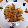 ゆず☆彡 's cooksnap of when they made 人参の葉っぱ　DE かき揚げ♪♪　.