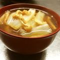 oyukidesu's cooksnap of when they made 本気の白菜消費に♪白菜のお味噌汁.