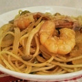 みっくママ's cooksnap of when they made 簡単本格海老ときのこのクリームパスタ.
