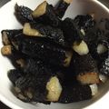 はなファブリック's cooksnap of when they made 長芋の磯辺焼き.