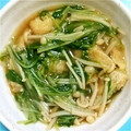 maco33's cooksnap of when they made 水菜とえのき茸の煮びたし.
