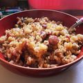 ちきんらーーめん's cooksnap of when they made 納豆と梅のチャーハン.