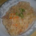 Jock's cooksnap of when they made 簡単：豚挽肉と人参のカレー炒飯.