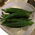 min0614's cooksnap of when they made オクラの冷凍保存.