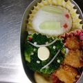 ＊＊ﾊﾅﾐｽﾞｷ＊＊'s cooksnap of when they made ゆきうさぎ♡お正月＊簡単キャラ弁♪.