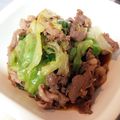 ここもさん's cooksnap of when they made 牛肉とレタスのごま風味.