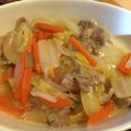 poohさん☆'s cooksnap of when they made 豚肉と白菜のうま煮.