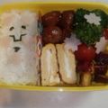 へにょっち's cooksnap of when they made キャラ弁♪妖怪ウォッチ♪はなさかじぃ♪.