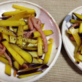 tukoko's cooksnap of when they made さつまいもとベーコンのバター炒め.